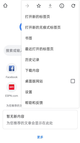  谷歌浏览器