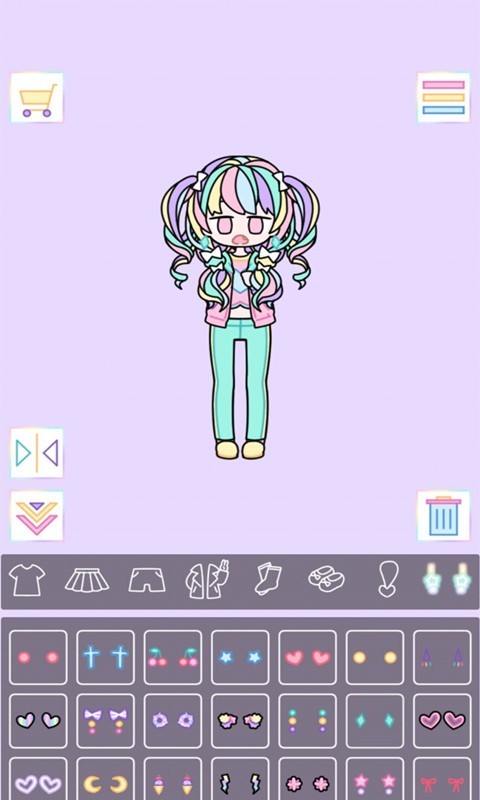 粉彩女孩