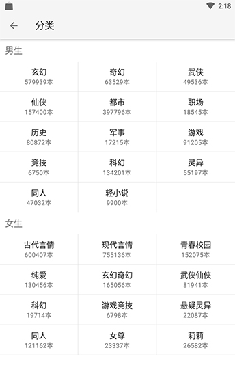 轻阅小说安卓版